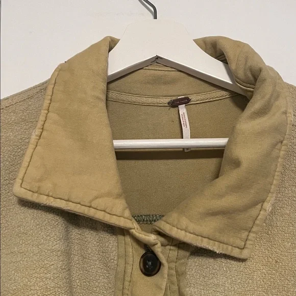 Free People Muted Green Ruby Jacket M - Picture 8 of 8